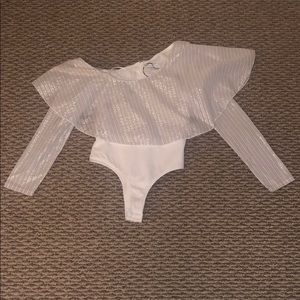 NWT Women’s Ruffle Bodysuit